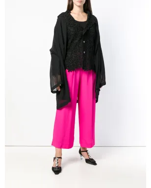 Comme Des Garçons Pre-Owned 1989 マクラメ レイヤードジャケット - サムネイル3