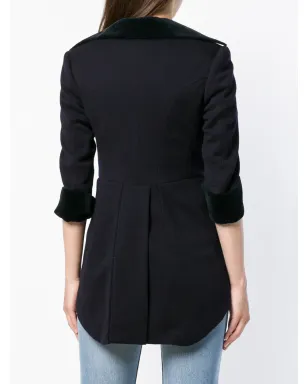Comme Des Garçons Pre-Owned ワイドラペル テールジャケット - サムネイル4