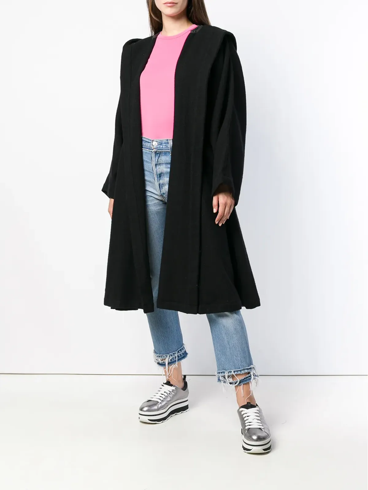 Comme Des Garçons Pre-Owned 1988 ビルーミング スカートコート - 画像2