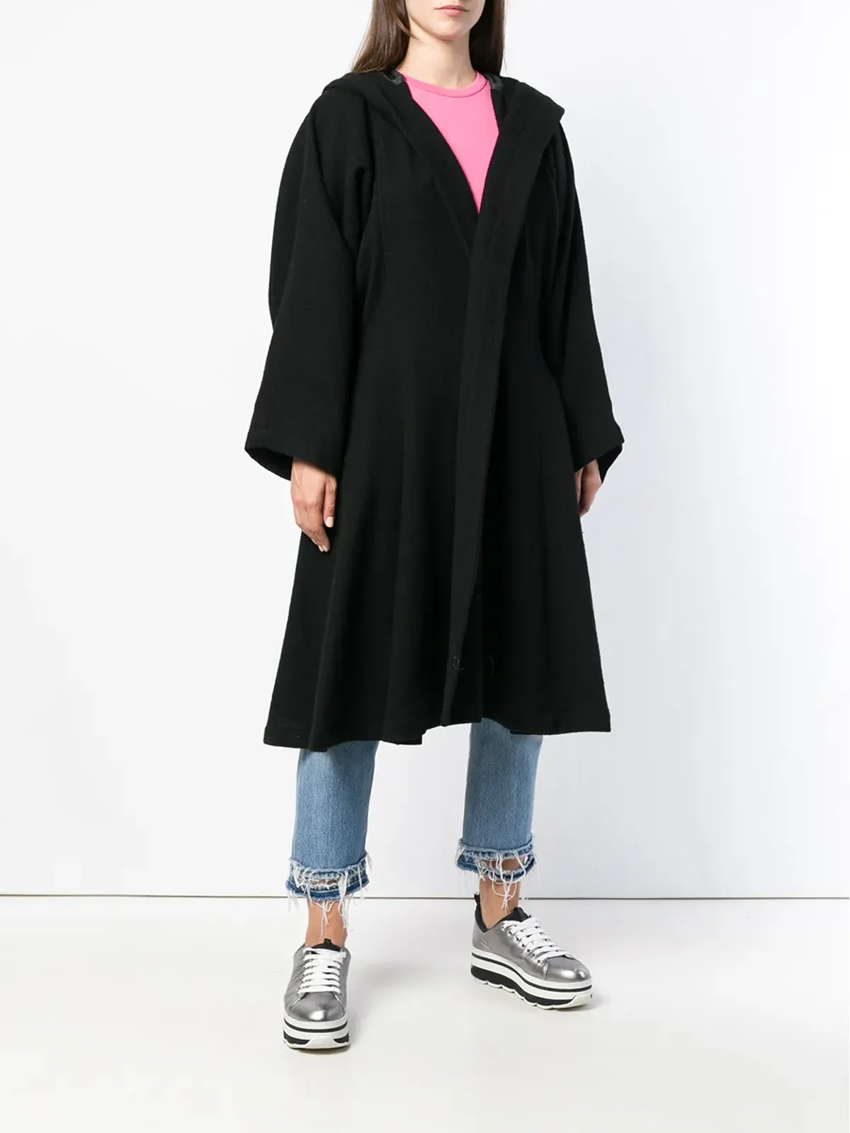 Comme Des Garçons Pre-Owned 1988 ビルーミング スカートコート - 画像3