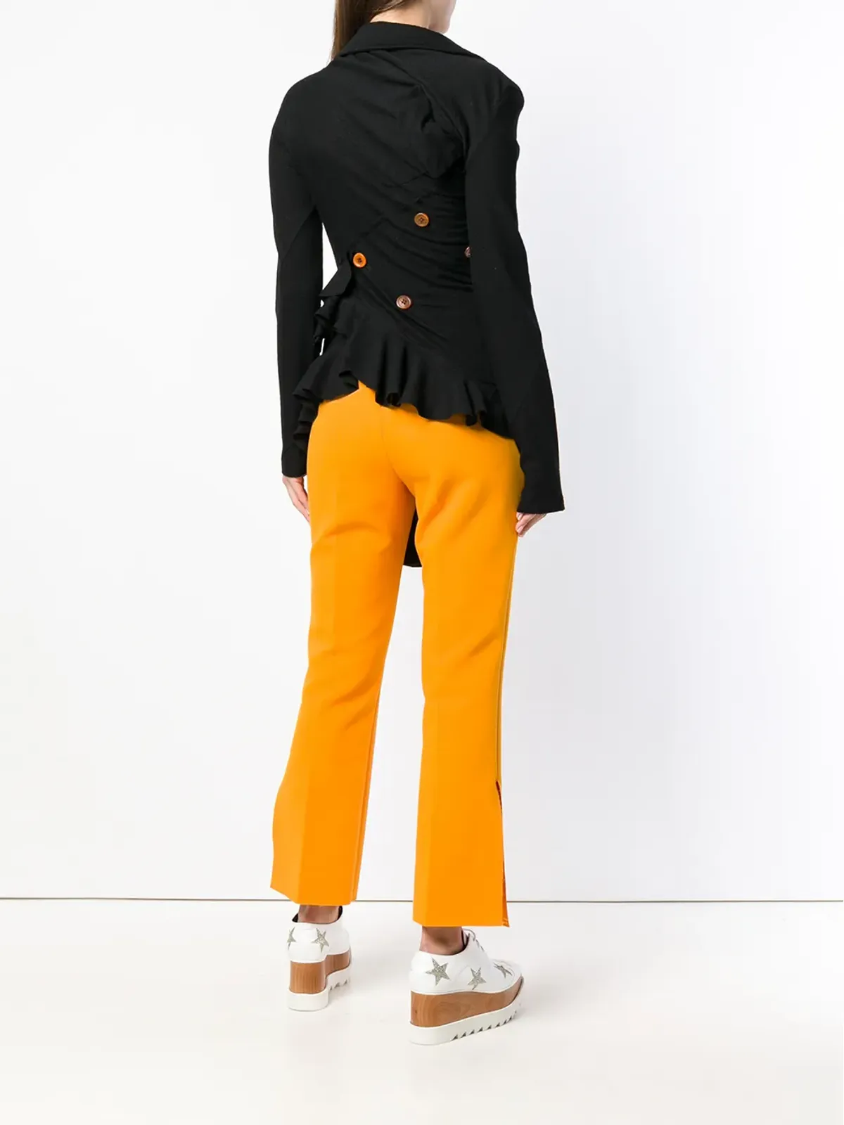 Comme Des Garçons Pre-Owned フィットしたツイストジャケット - 画像4