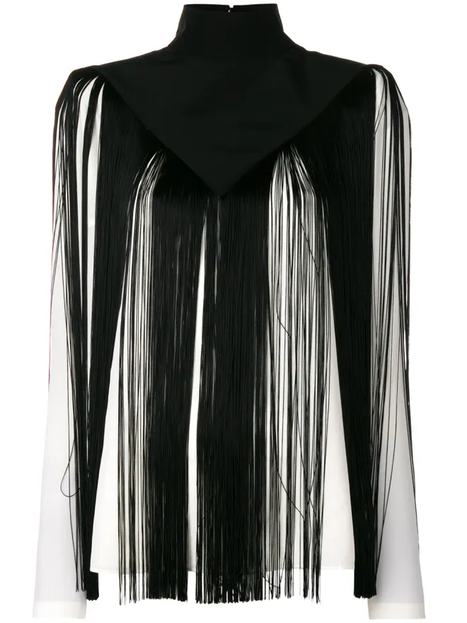 Givenchy Givenchy フリンジ装飾トップス - Whiteの商品画像