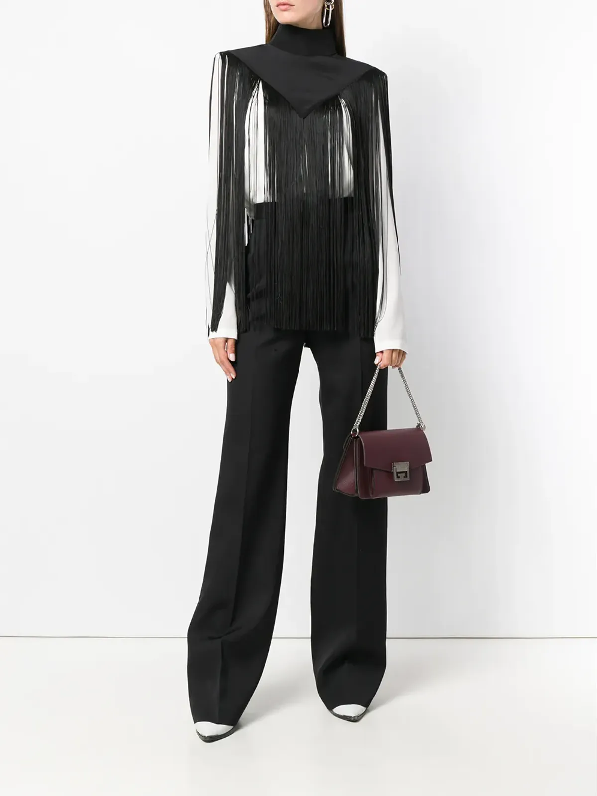 Givenchy フリンジ装飾トップス - White - 画像2