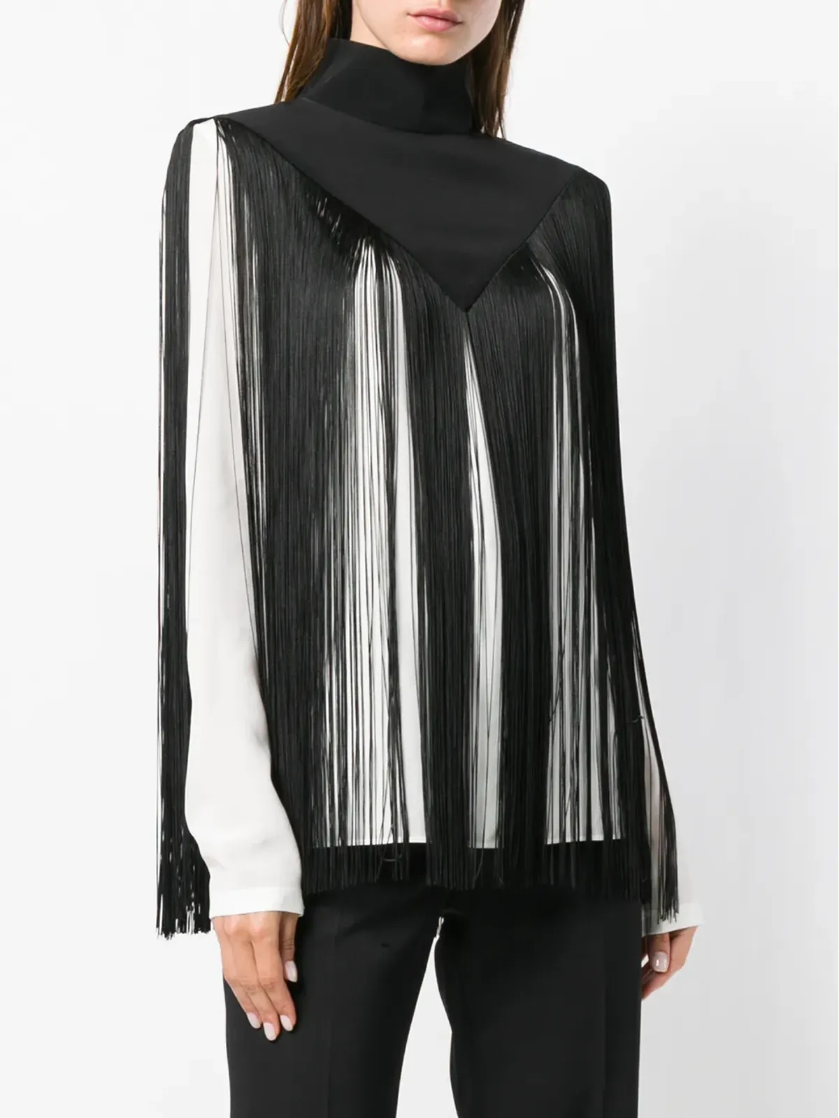 Givenchy フリンジ装飾トップス - White - 画像3