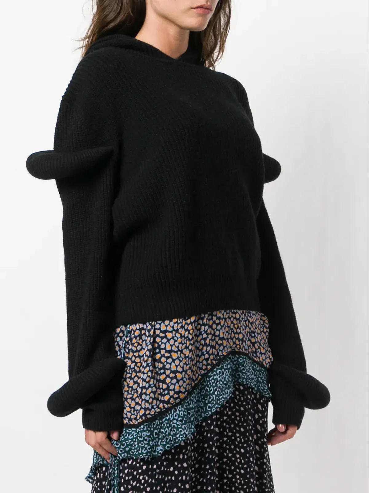 JW Anderson フーデッドニットジャンパー - 画像3
