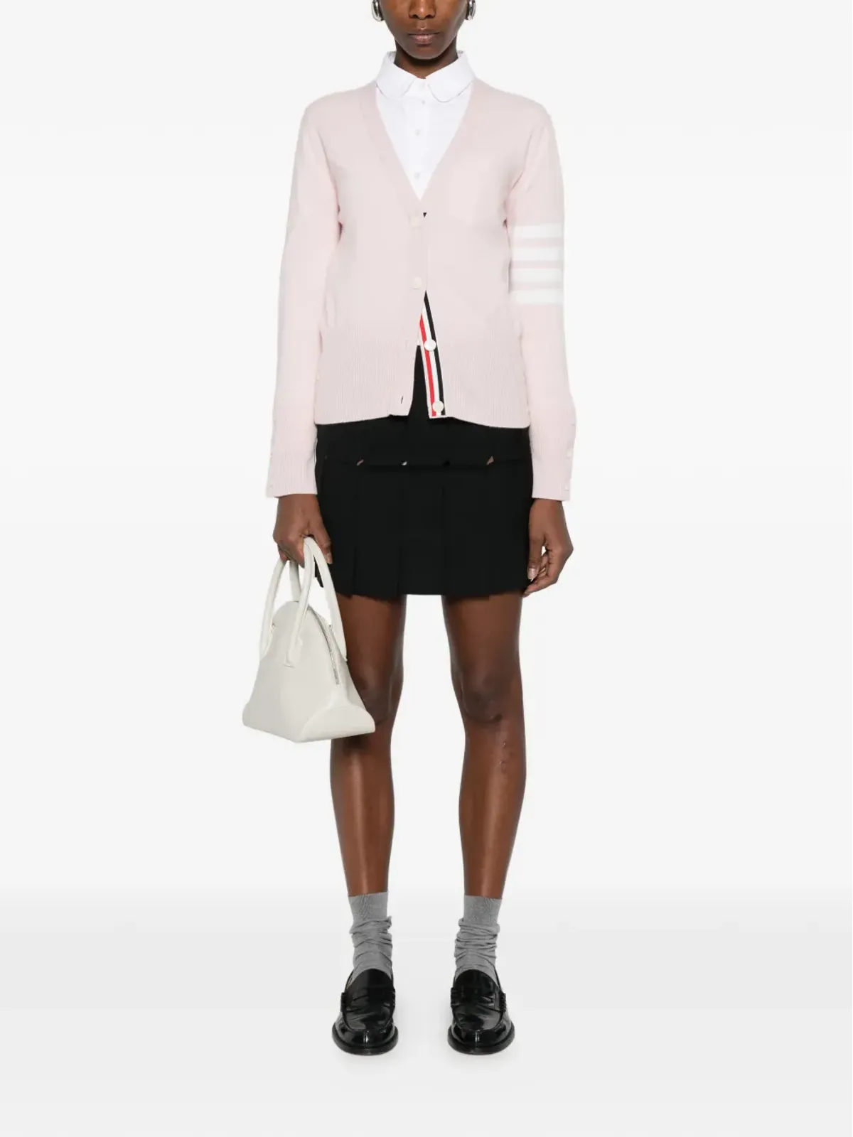 Thom Browne 4-Bar カーディガン - 画像2
