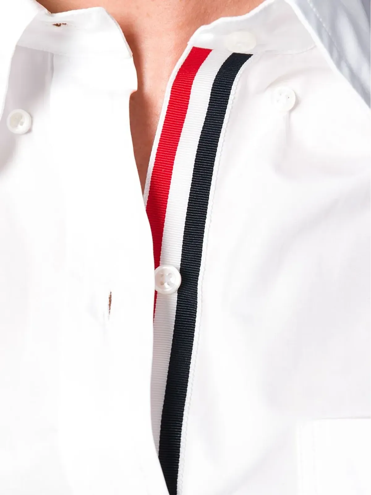 Thom Browne グログランシャツ - White - 画像5