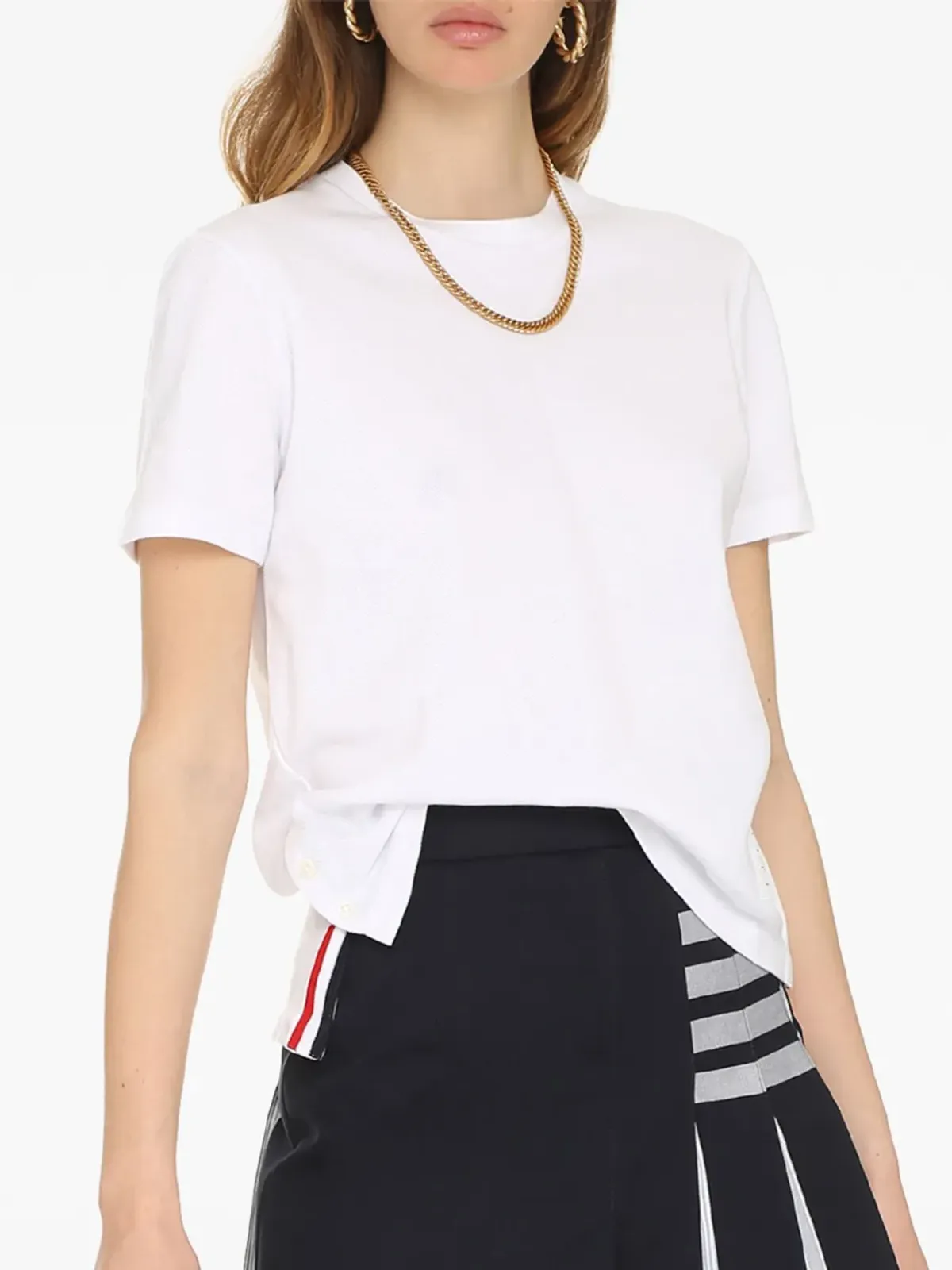 Thom Browne RWBストライプTシャツ - 画像2