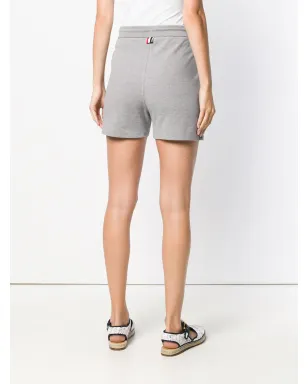 Thom Browne RWB Stripe ピケショートパンツ - グレー - サムネイル4