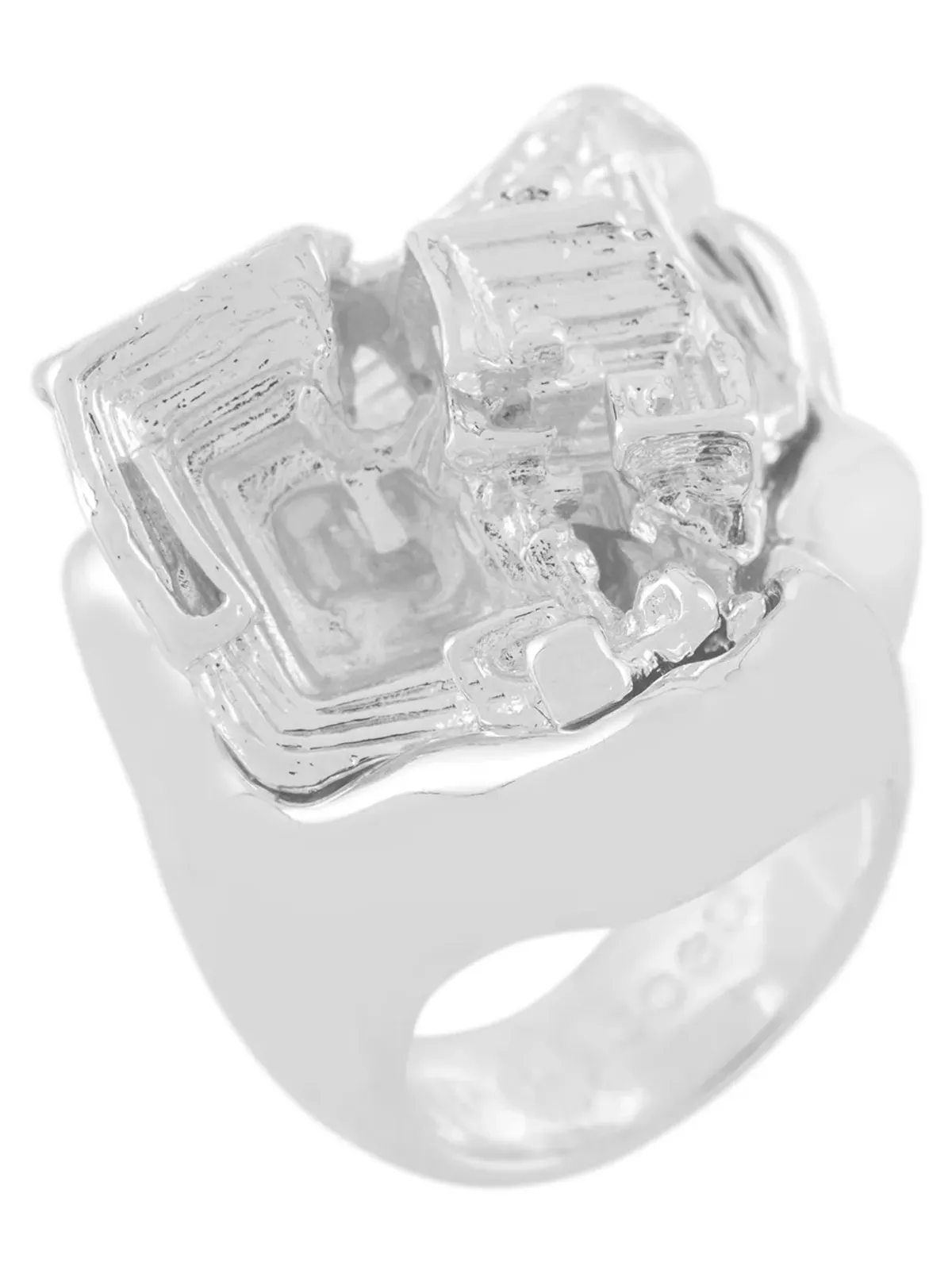 Coup De Coeur Vortex Stone ring - Metallic - 画像3
