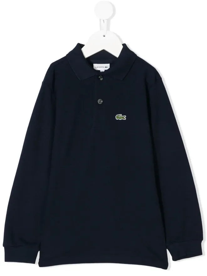 Lacoste Kids Lacoste Kids ロゴパッチポロシャツの商品画像
