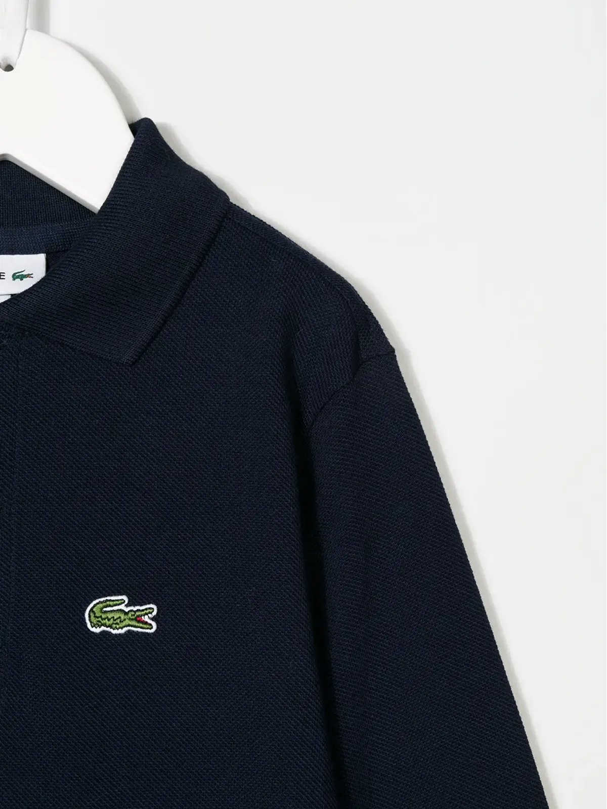 Lacoste Kids ロゴパッチポロシャツ - 画像3