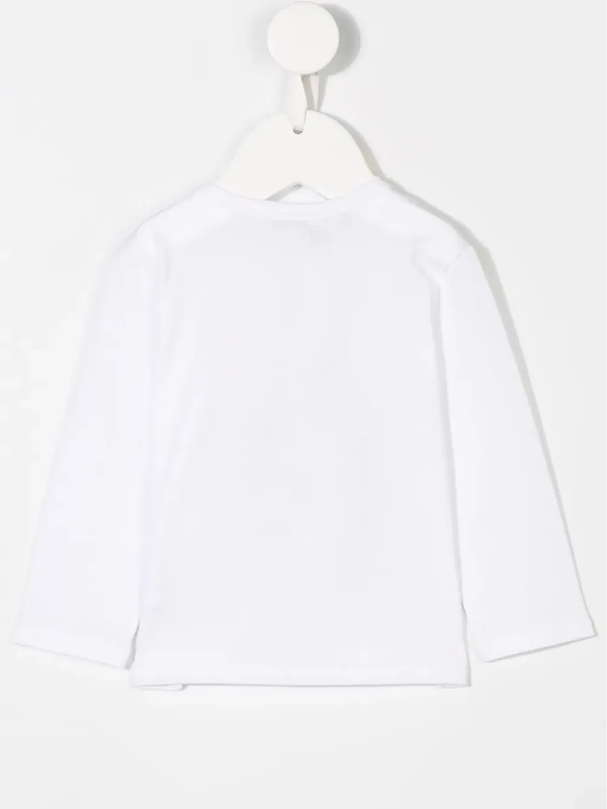 Dolce & Gabbana Kids ロゴアップリケ長袖Tシャツ - 画像2