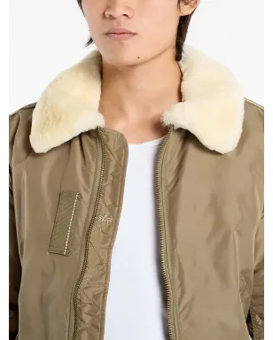 Alpha Industries シェアリングカラー ボンバー ジャケット - グリーン - サムネイル5