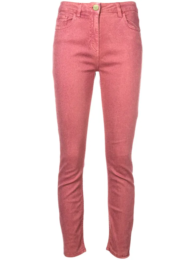 Elisabetta Franchi Elisabetta Franchi ファイブポケットジーンズ - ピンクの商品画像