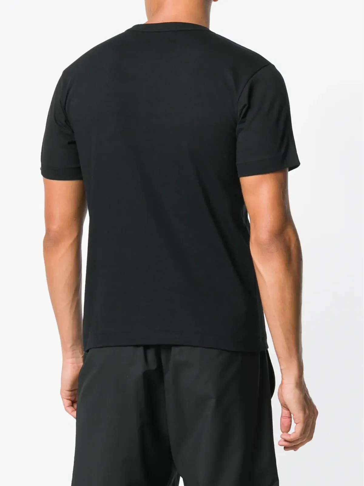Comme Des Garçons 歌詞プリントTシャツ - ブラック - 画像5