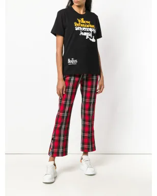 Comme Des Garçons 歌詞プリントTシャツ - ブラック - サムネイル3