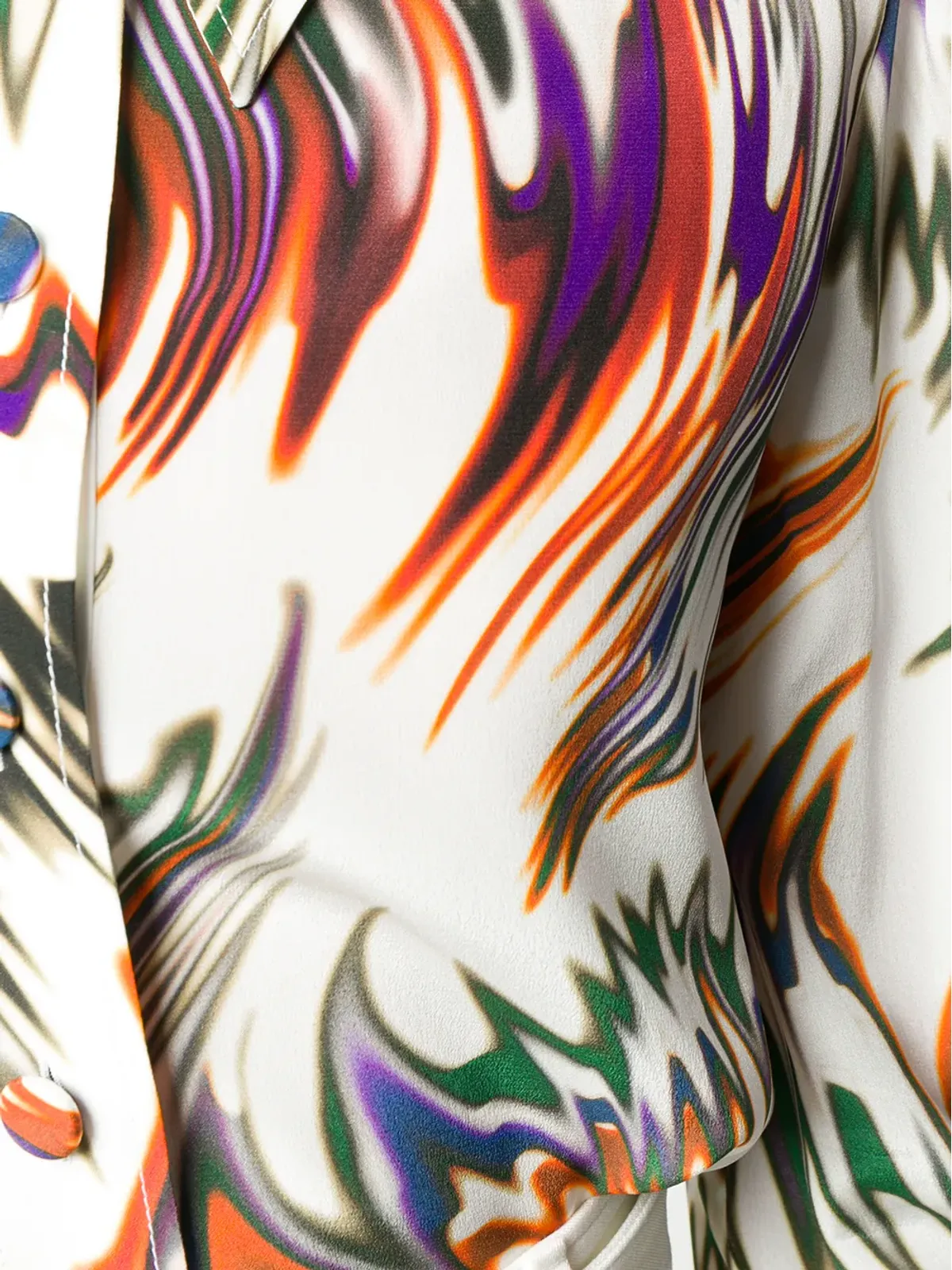 Givenchy swirl print shirt - White - 画像5