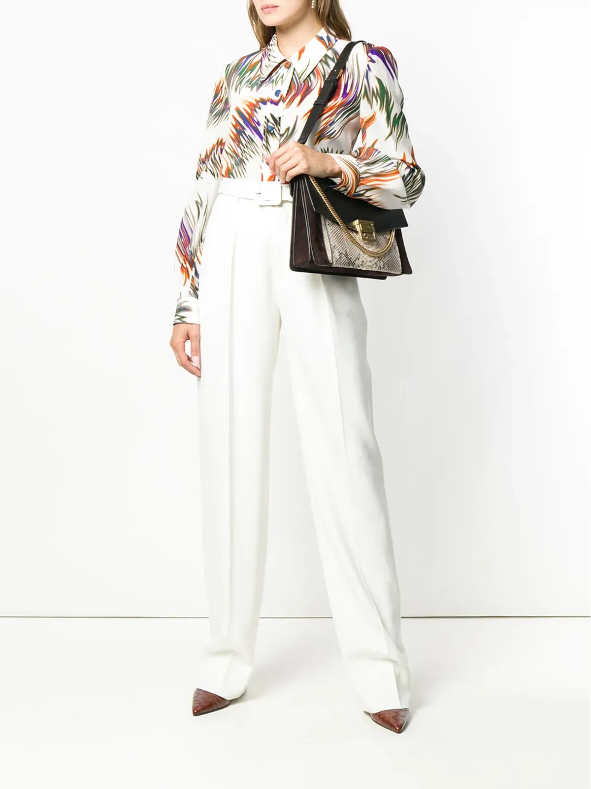 Givenchy swirl print shirt - White - 画像2