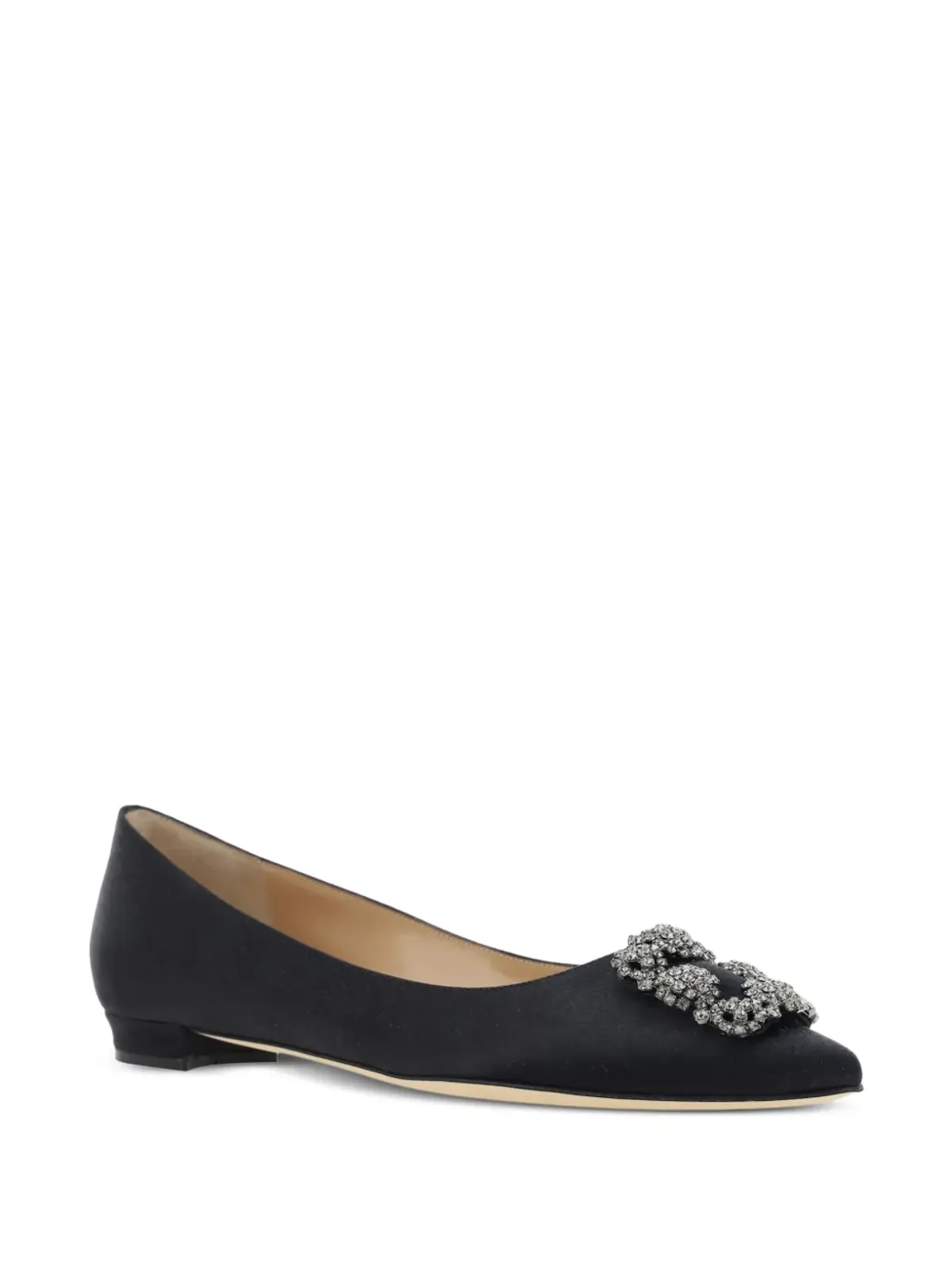Manolo Blahnik Hangisiフラット ローファー - 画像2