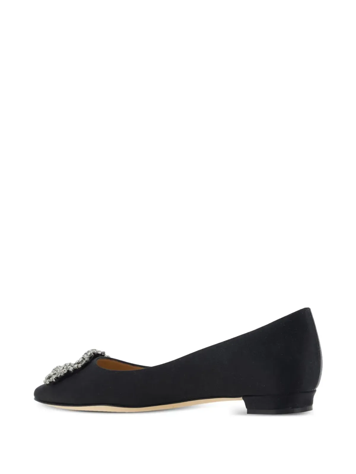 Manolo Blahnik Hangisiフラット ローファー - 画像3