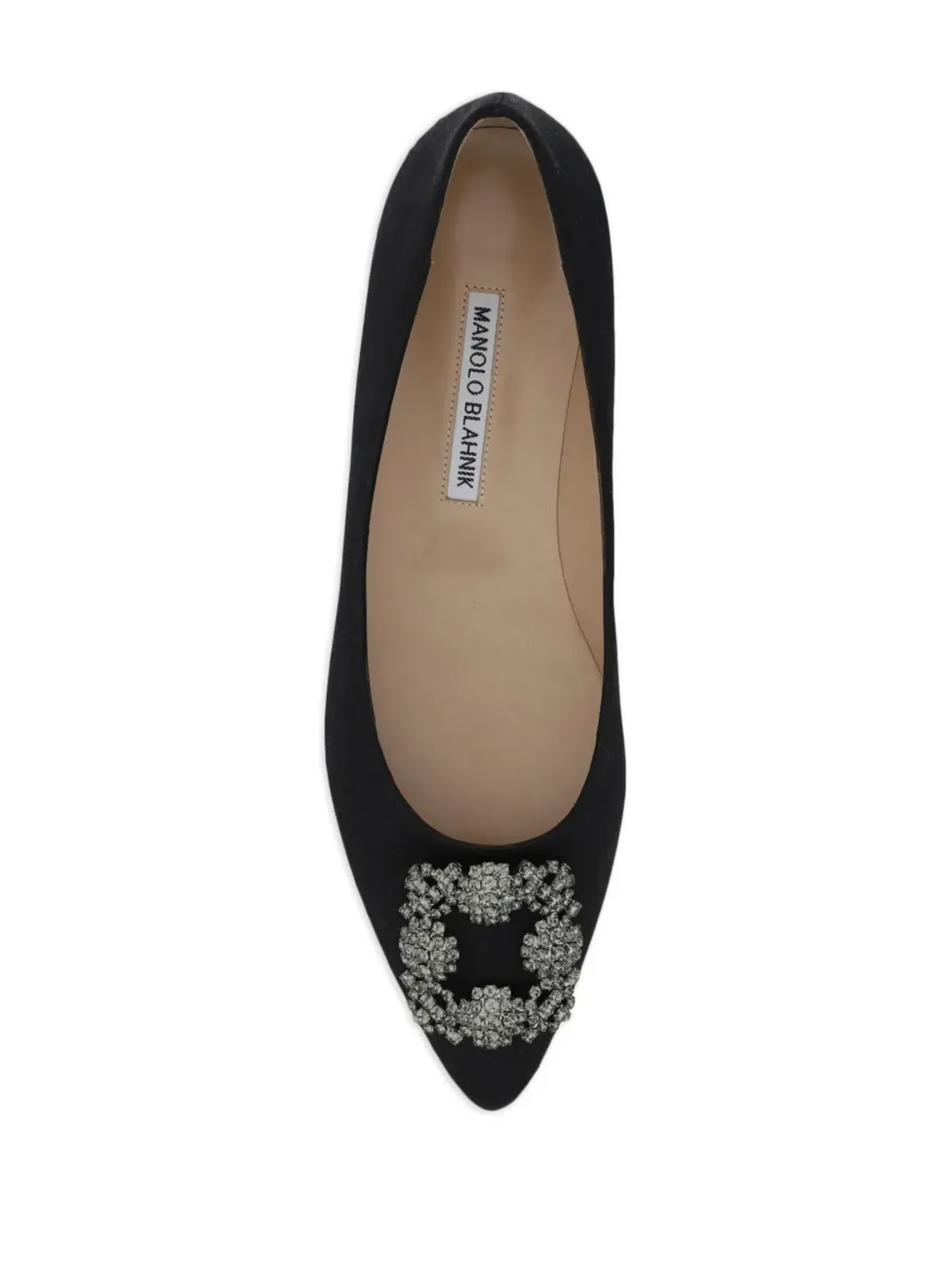 Manolo Blahnik Hangisiフラット ローファー - 画像4