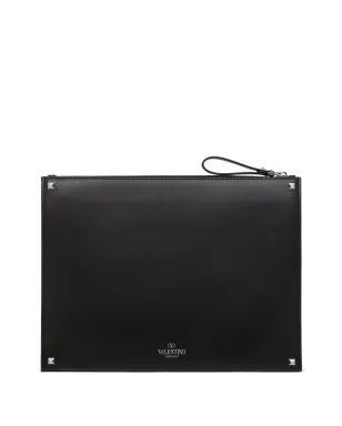 Valentino Garavani VLTN クラッチバッグ - ブラック - サムネイル3