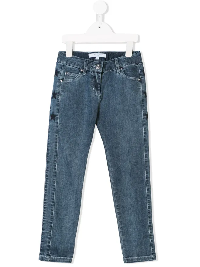 Givenchy Kids Givenchy Kids スター・パッチ・スキニージーンズの商品画像