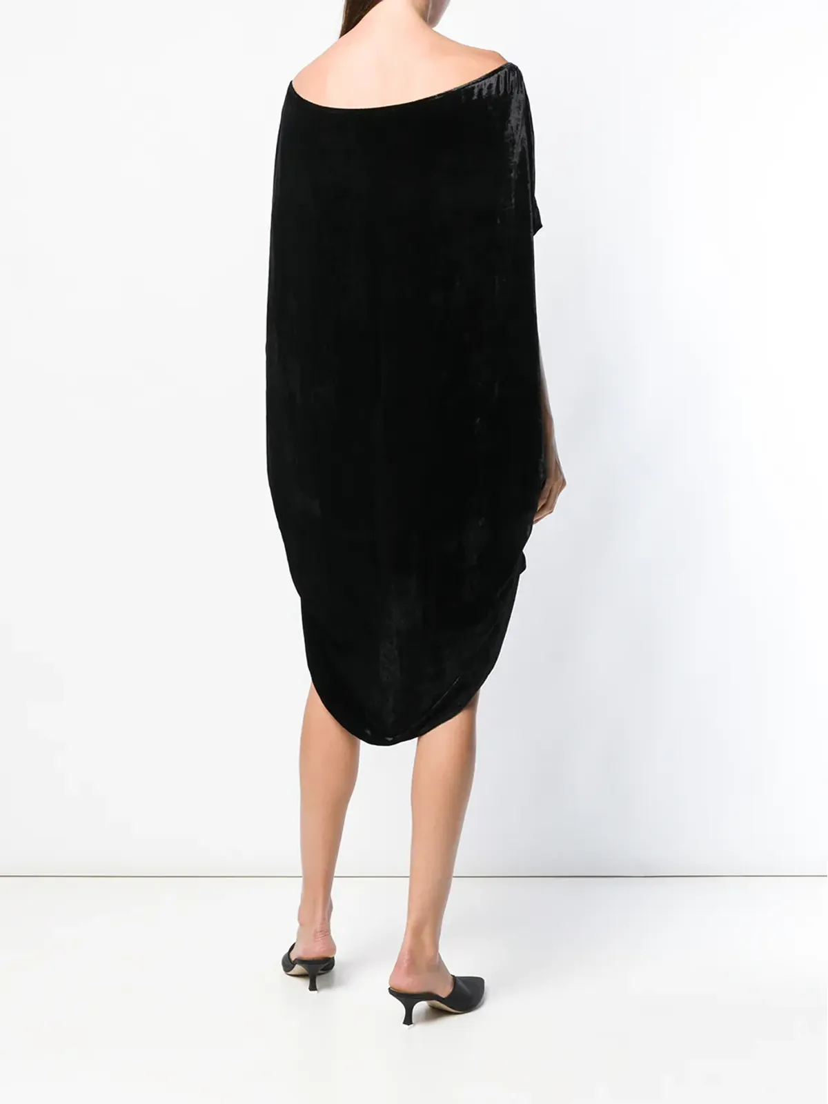 Paula Knorr ruched midi dress - Black - 画像4