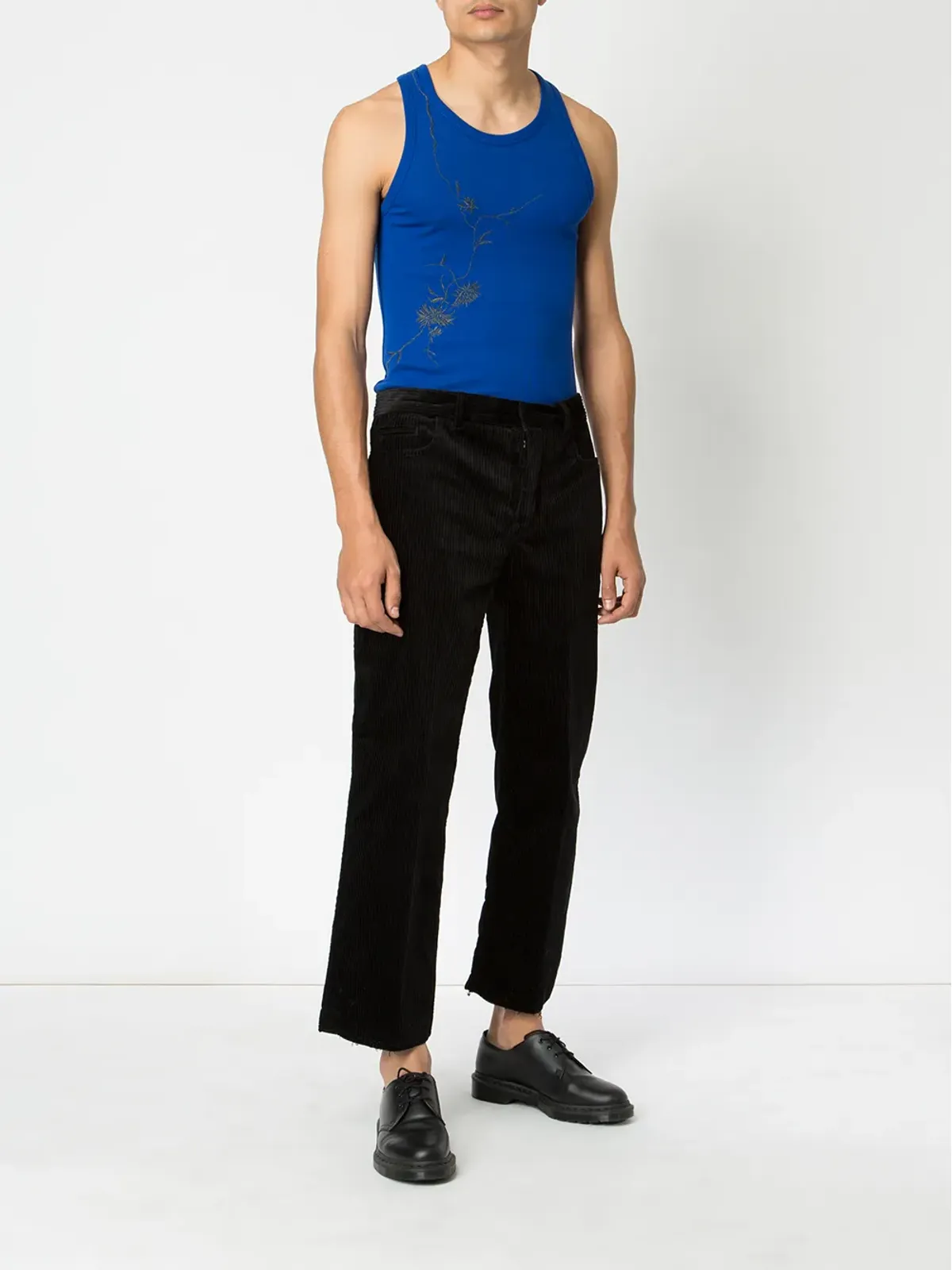 Haider Ackermann 刺繍入りタンクトップ - 画像2