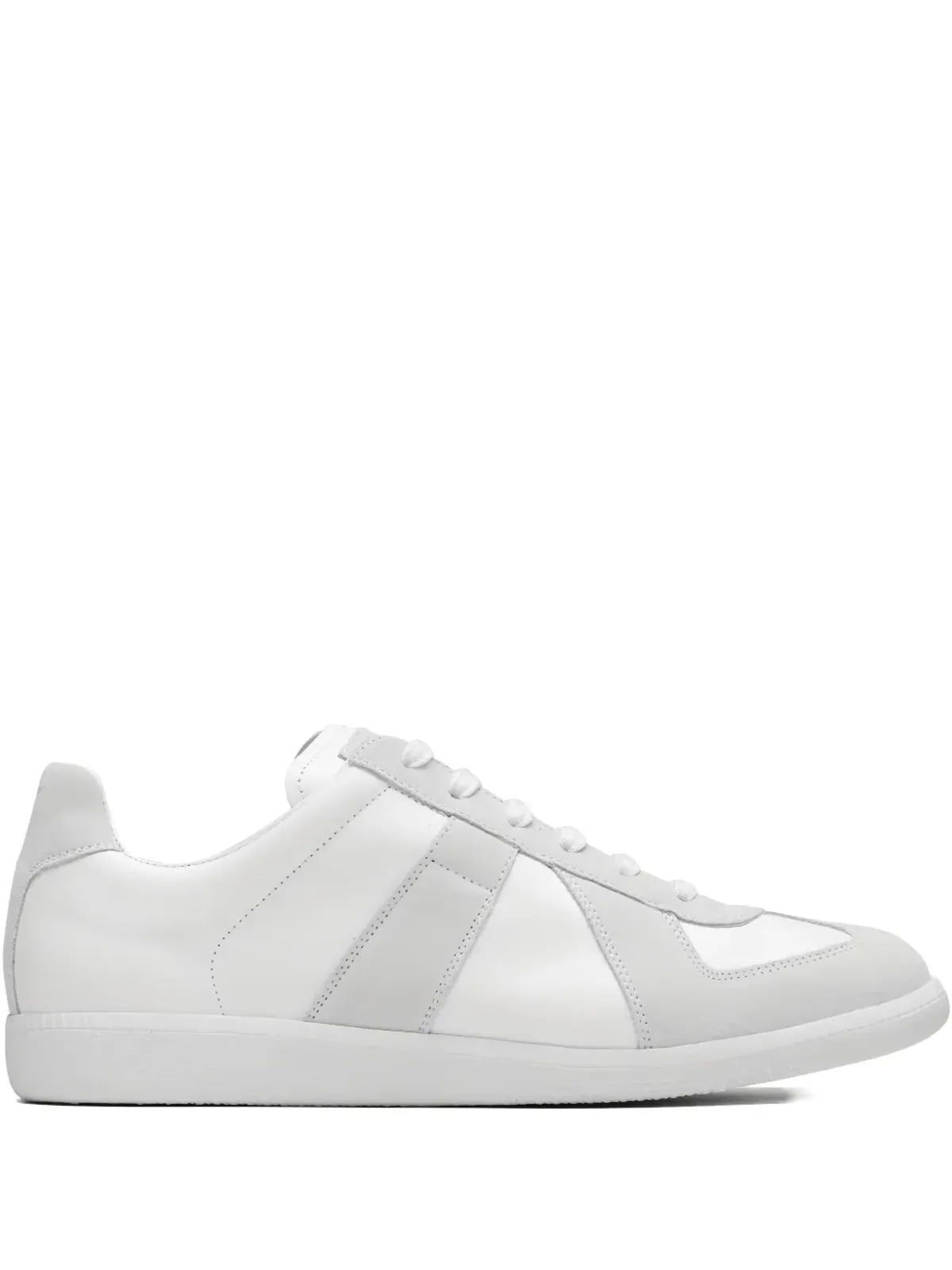 Maison Margiela Replica ロー・トップ レザー スニーカー - 画像1