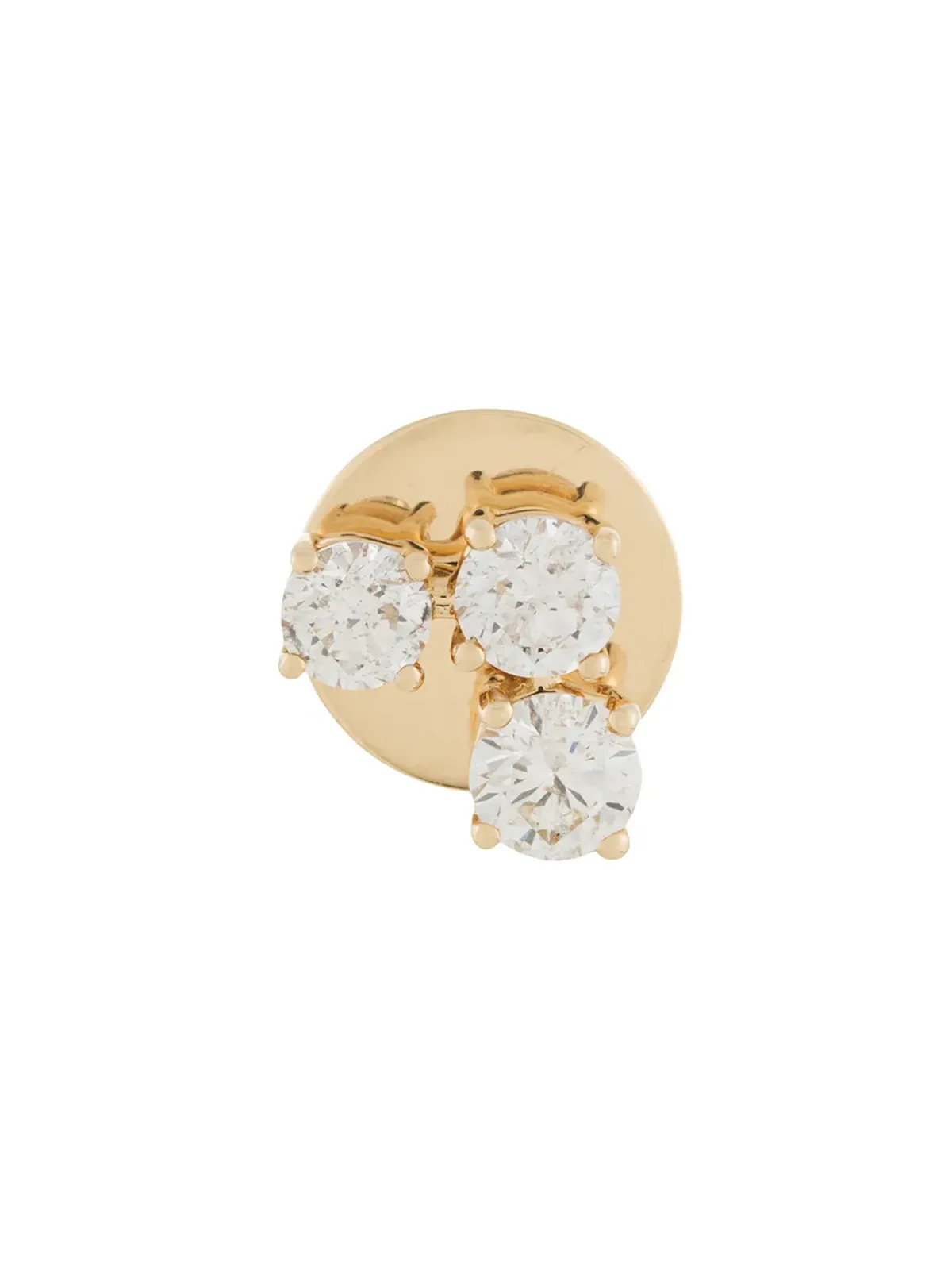 ALINKA 18kt イエローゴールド EVA ダイヤモンド・スタッド - 画像1