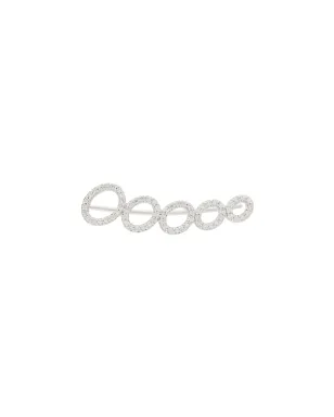 ALINKA 18kt ホワイトゴールド CLOUD ダイヤモンド 左耳用 イヤーカフ - サムネイル1