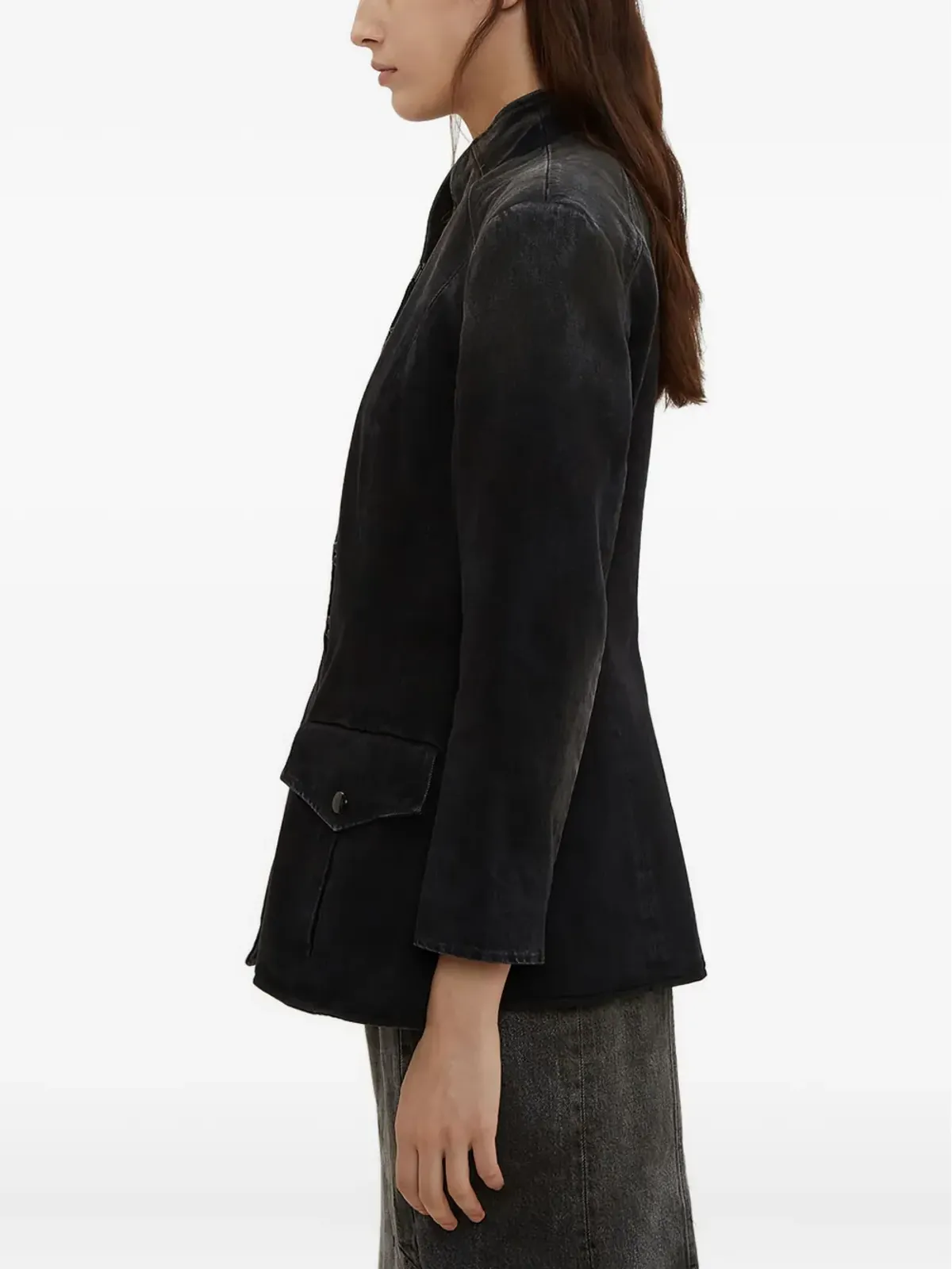 Olivier Theyskens デニムブレザー - 画像3