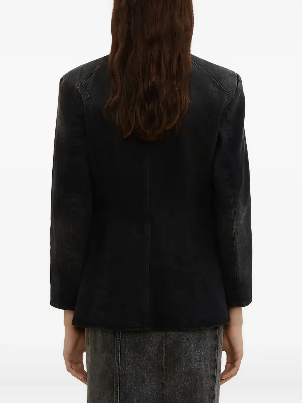 Olivier Theyskens デニムブレザー - 画像4