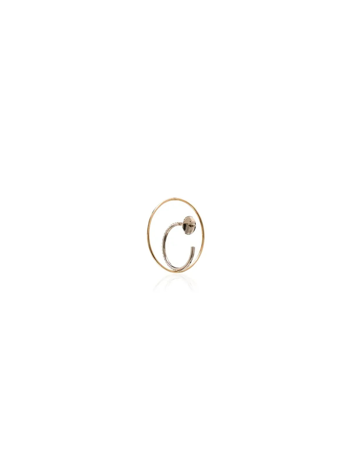 Charlotte Chesnais サターン フープピアス - 画像4