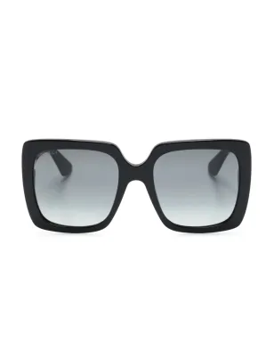 Gucci Eyewear オーバーサイズフレームサングラス - サムネイル1