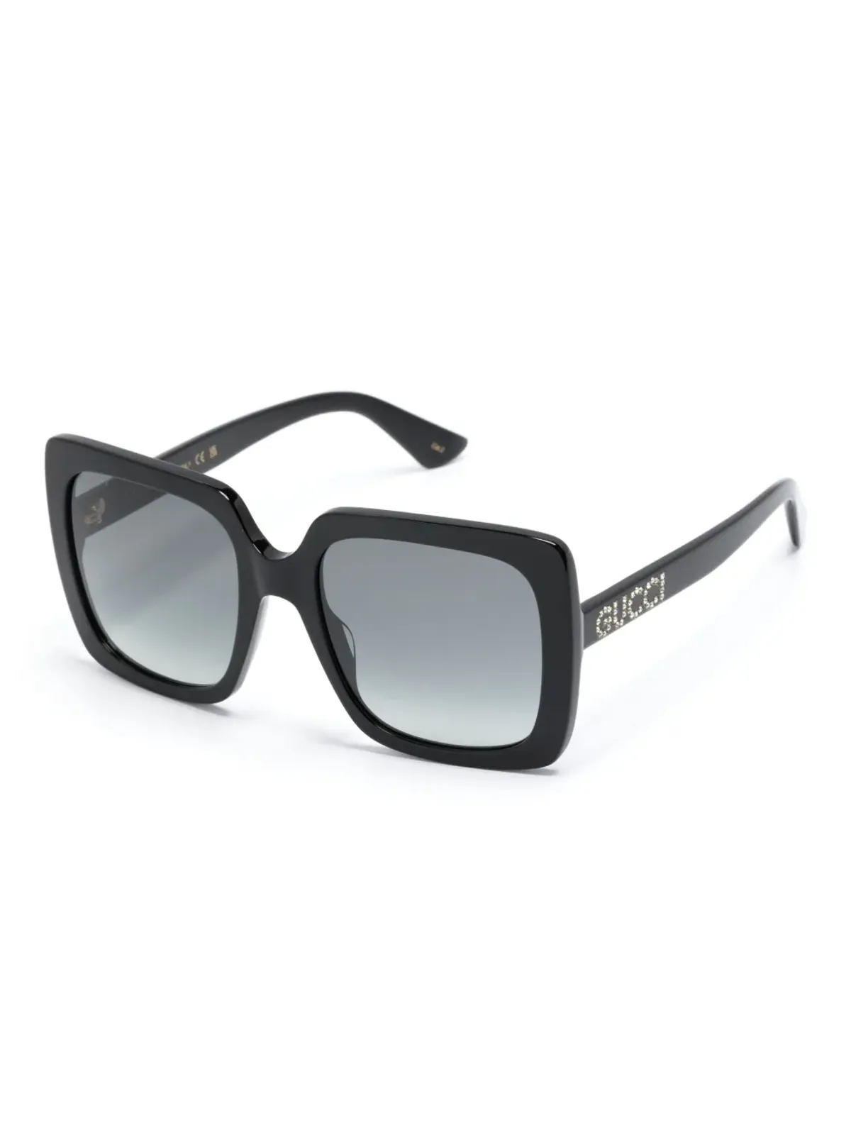 Gucci Eyewear オーバーサイズフレームサングラス - 画像2