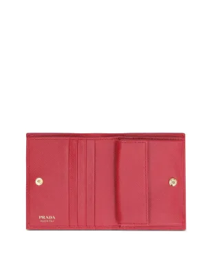 Prada スモール サフィアーノレザー ウォレット - レッド - サムネイル3