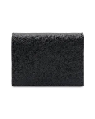 Prada 小型ロゴプレート折りたたみ財布 - サムネイル2