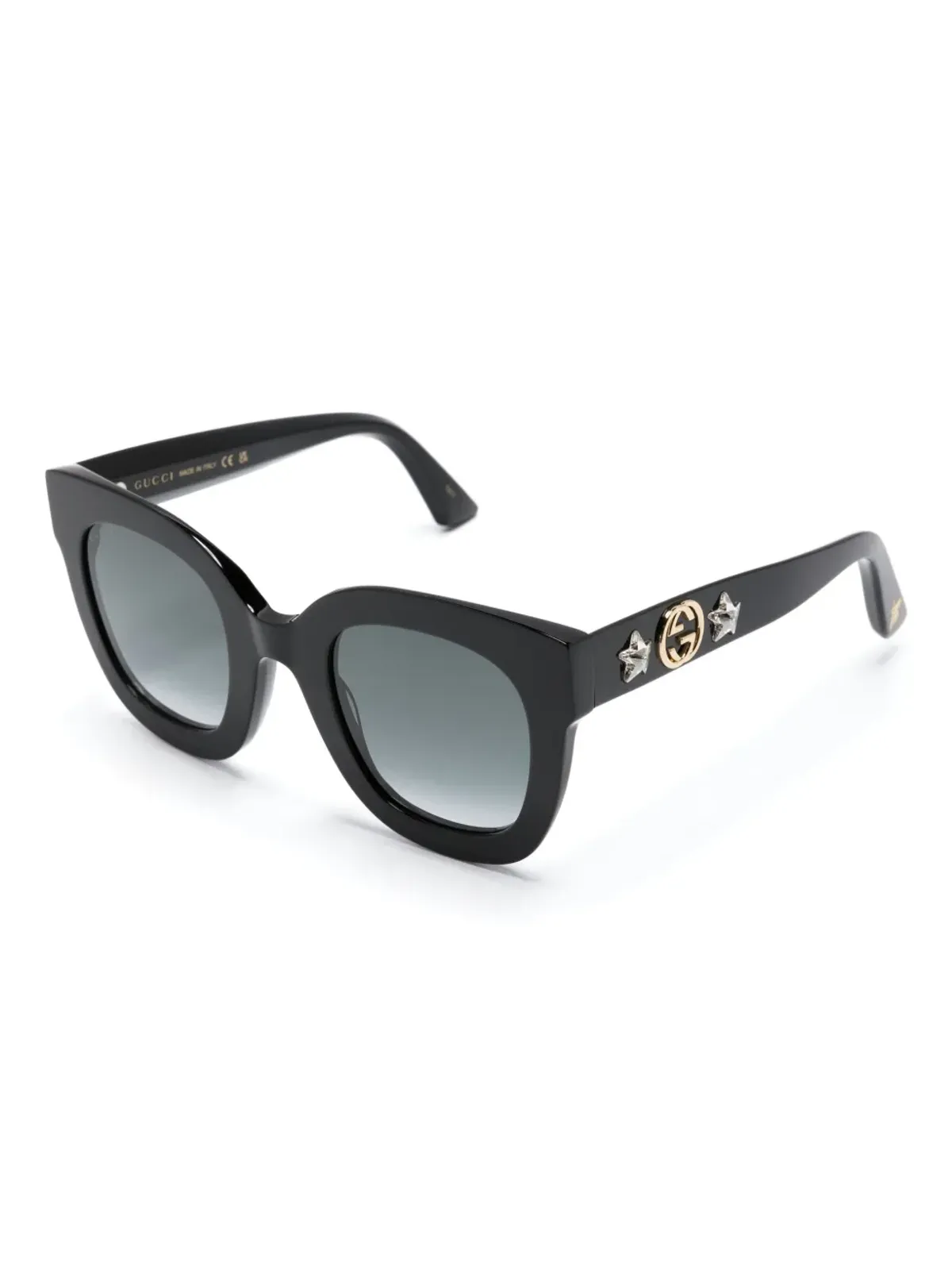 Gucci Eyewear GG0208S オーバーサイズフレーム サングラス - 画像2