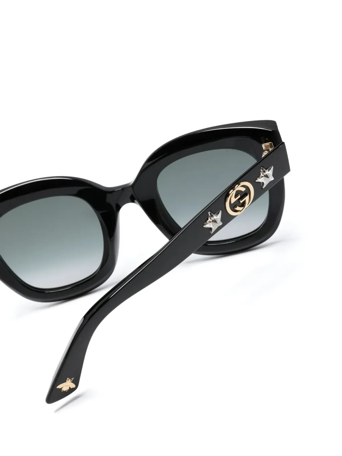 Gucci Eyewear GG0208S オーバーサイズフレーム サングラス - 画像3