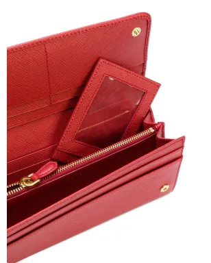 Prada ロゴプレート コンチネンタル ウォレット - サムネイル3