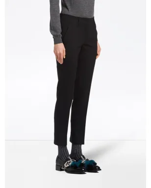 Prada クロップド・スリムフィットパンツ - サムネイル3