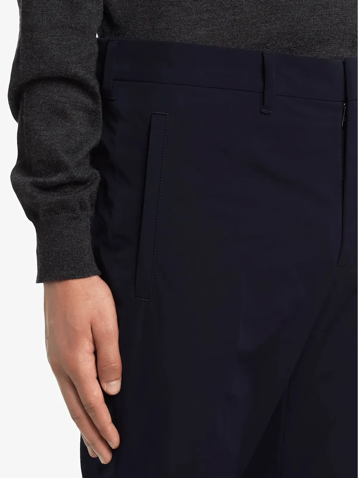 Prada スリムフィットパンツ - ブルー - 画像5