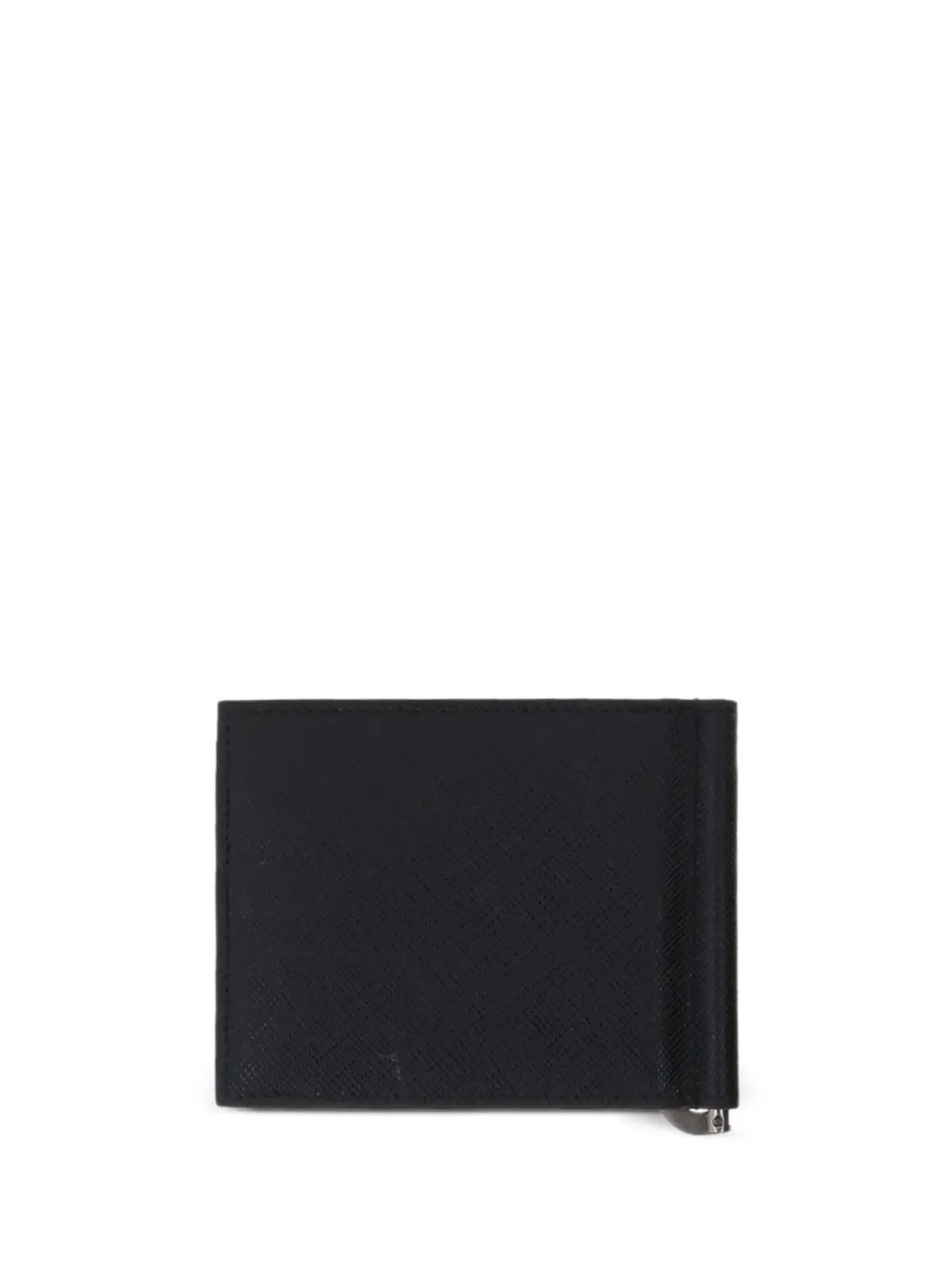 Prada ロゴプレートウォレット - Black - 画像2