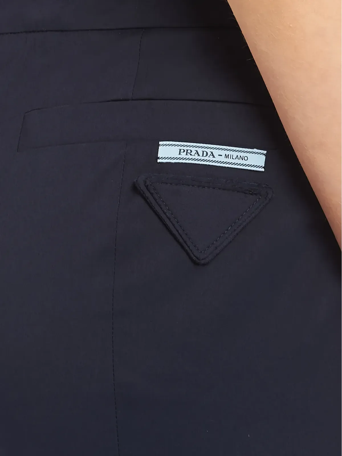 Prada ストレッチスリムパンツ - Blue - 画像5