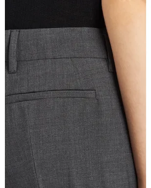 Prada クロップド丈 テーラードパンツ - グレー - サムネイル5