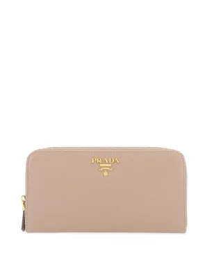 Prada 大型サフィアーノレザー財布 - ピンク - サムネイル1