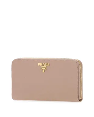 Prada 大型サフィアーノレザー財布 - ピンク - サムネイル3